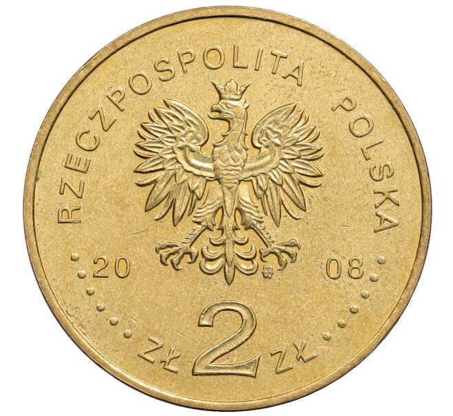 Монета 2 злотых 2008 года Польша «Польские путешественники — Бронислав Пилсудский» (Артикул: K10-10216) — Фото №2