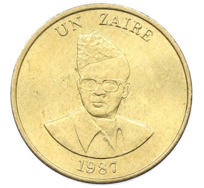 Монета 1 заир 1987 года Заир (Артикул: T11-29897) — Фото №1