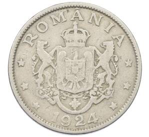 2 лея 1924 года Румыния — Фото №2