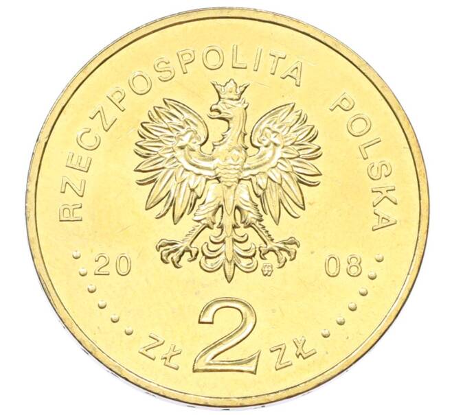 Монета 2 злотых 2008 года Польша «90 лет Великопольскому восстанию» (Артикул: K10-10256) — Фото №2