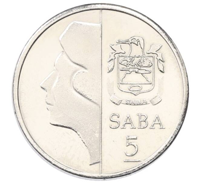 5 центов 2013 года Саба (Артикул: T11-30210) — Фото №2