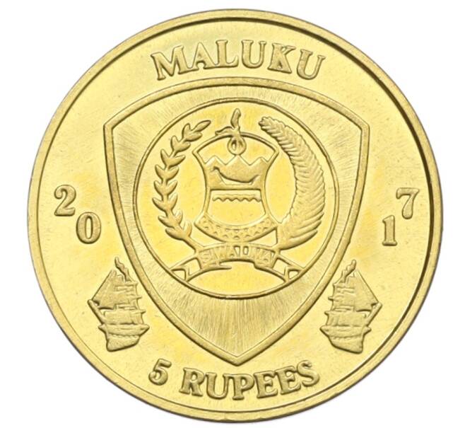 5 рупий 2017 года Малуку (Артикул: T11-30217) — Фото №2