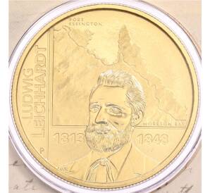 1 доллар 2013 года Австралия «200 лет со дня рождения Людвига Лейхгардта» (в конверте с марками) — Фото №1