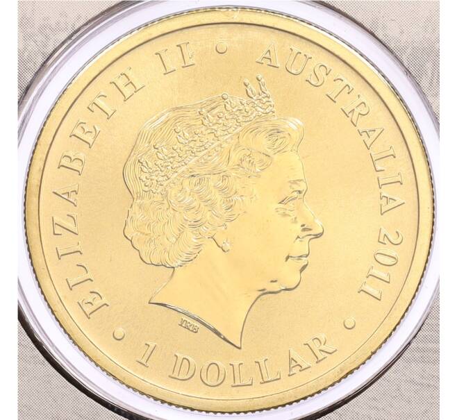 Монета 1 доллар 2011 года Австралия «100 лет Королевскому военному колледжу в Дантруне» (в конверте с маркой) (Артикул: M2-91394) — Фото №2