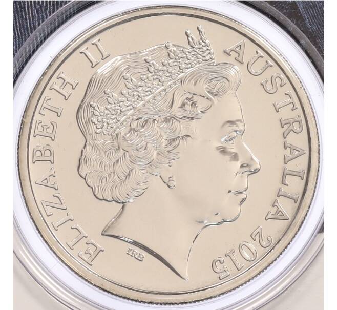 Монета 20 центов 2015 года Австралия «200 лет со дня рождения Сэра Генри Паркса» (в блистере) (Артикул: M2-91405) — Фото №2