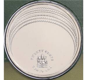 20 центов 2011 года Австралия «Турнир по крикету» (в конверте с марками) — Фото №1