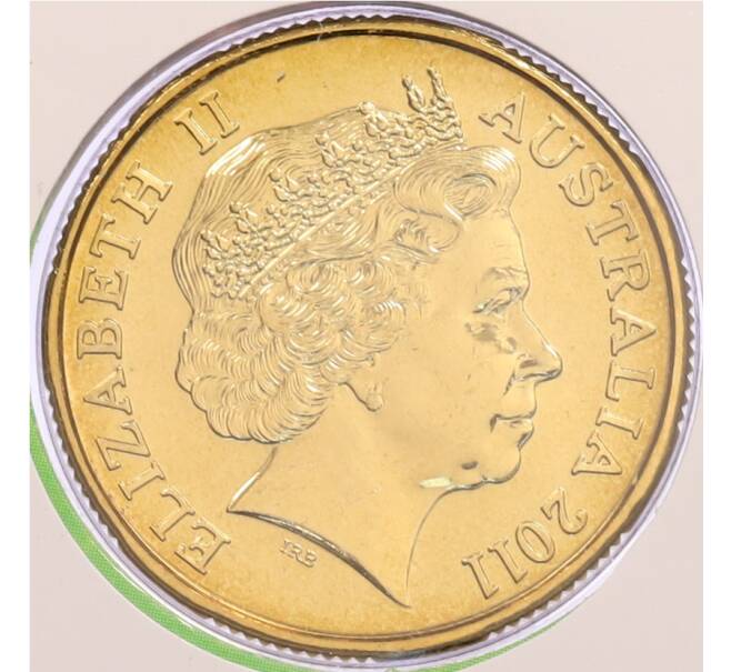 Монета 1 доллар 2011 года Австралия «Президентский Кубок — Австралия 2011» (в конверте с маркой) (Артикул: M2-91421) — Фото №2