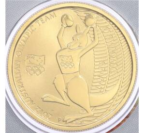 1 доллар 2012 года Австралия «Австралийская олимпийская сборная — Лондон 2012» (в конверте с маркой) — Фото №1