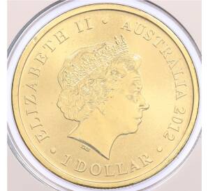 1 доллар 2012 года Австралия «Австралийская олимпийская сборная — Лондон 2012» (в конверте с маркой) — Фото №2