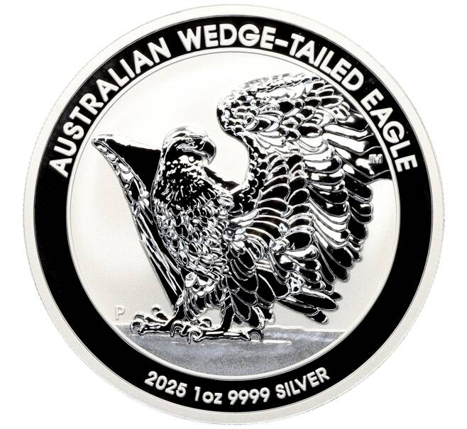Монета 1 доллар 2025 года Австралия «Австралийский клинохвостый орел» (Артикул: M2-91452) — Фото №1