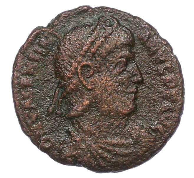 Монета AE3 364-375 года Римская Империя — Валентиниан I (Артикул: K12-73517) — Фото №1