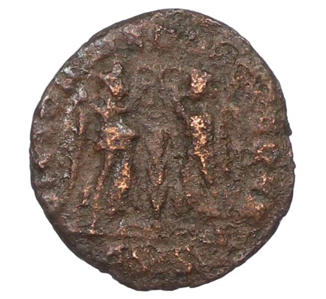 Монета AE4 347-348 года Римская Империя — Констант (Артикул: K12-73521) — Фото №2