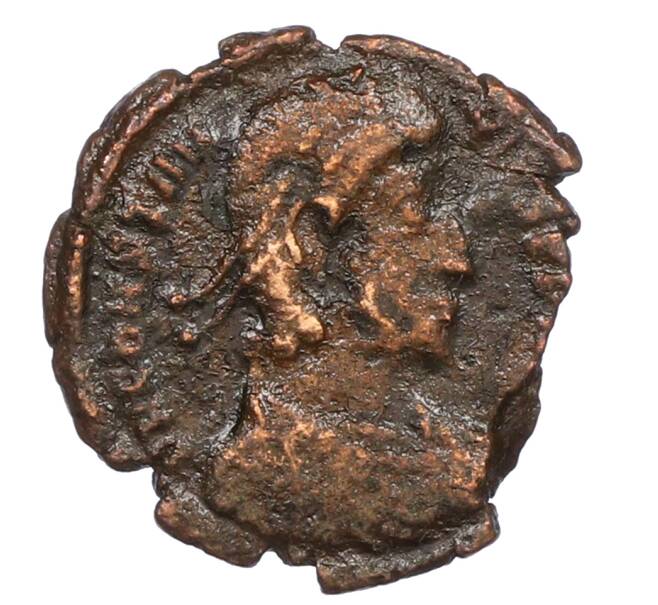 Монета AE3 352-355 года Римская Империя — Констанций II (Артикул: K12-73525) — Фото №1