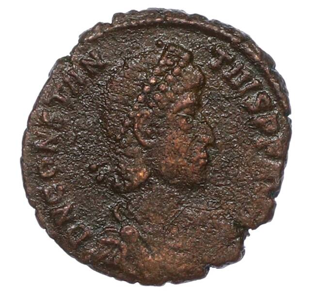 Монета AE3 351-355 года Римская Империя — Констанций II (Артикул: K12-73541) — Фото №1