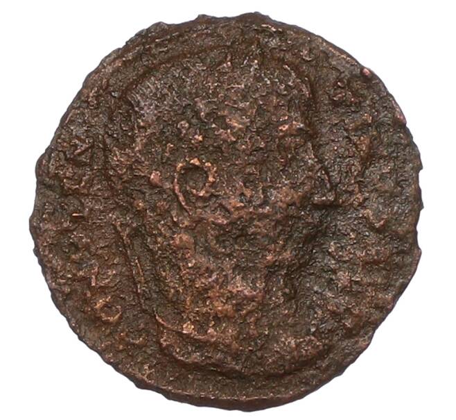 Монета AE3 329-330 года Римская Империя — Константин I (Клятва) (Артикул: K12-73543) — Фото №1