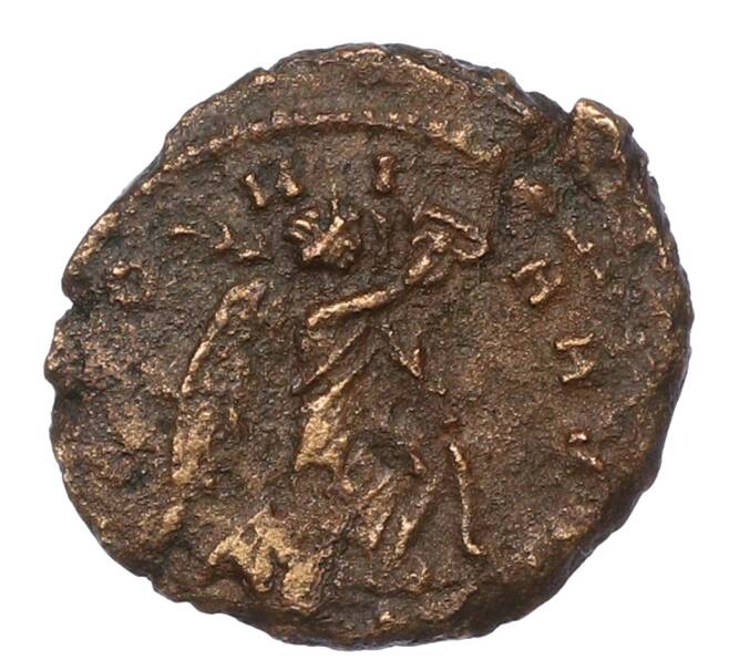 Монета Антониниан 271-274 года Римская Империя — Тетрик I (Виктория) (Артикул: K12-73547) — Фото №2