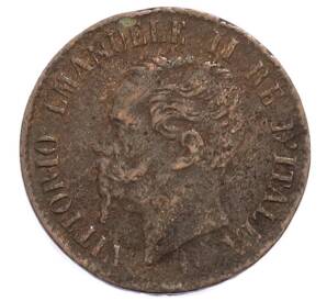 1 чентезимо 1867 года M Италия