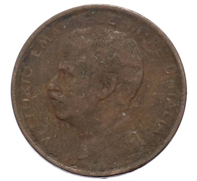 Монета 1 чентезимо 1914 года Италия (Артикул: M2-91437) — Фото №2