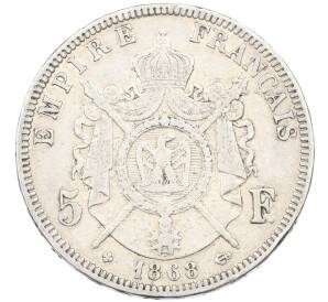 5 франков 1868 года BB Франция — Фото №1