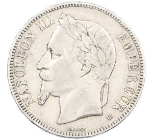 5 франков 1868 года BB Франция — Фото №2