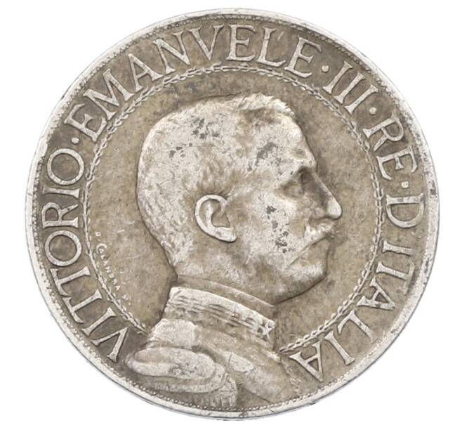 Монета 1 лира 1913 года Италия (Артикул: M2-91472) — Фото №2