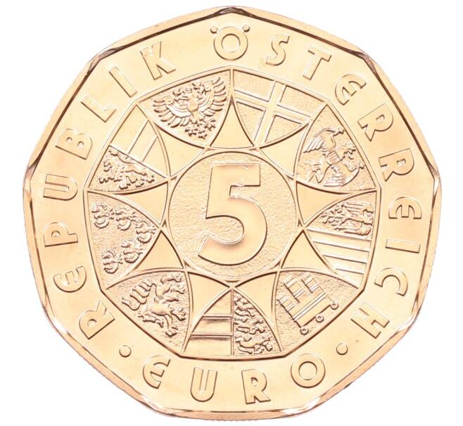 Монета 5 евро 2023 года Австрия «Народный поросенок» (Артикул: M2-58422) — Фото №2
