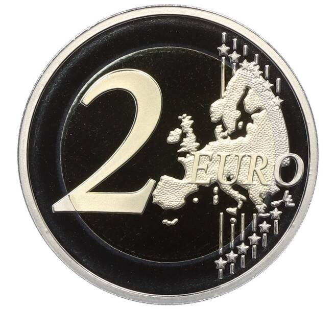 Монета 2 евро 2025 года Монако «Графство Карладерс» (Артикул: M2-91478) — Фото №2