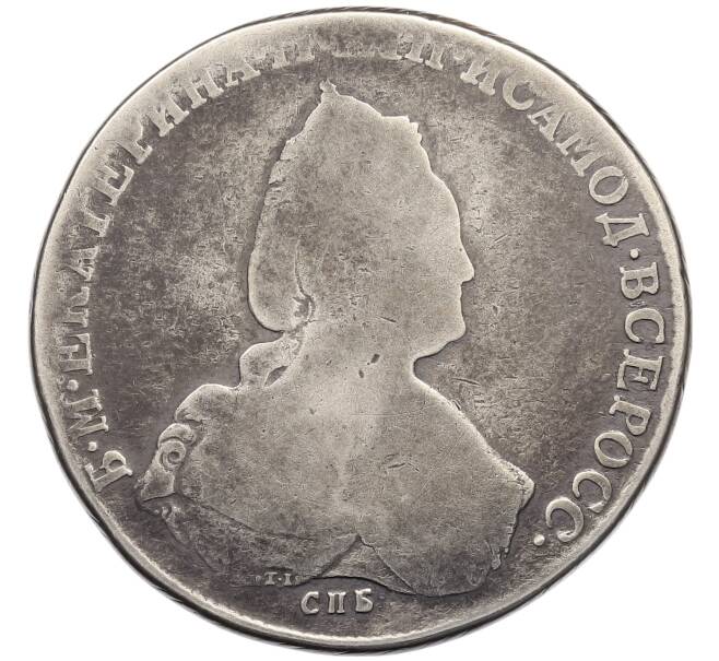 Монета 1 рубль 1786 года СПБ ТI ЯА (Артикул: K12-73596) — Фото №1