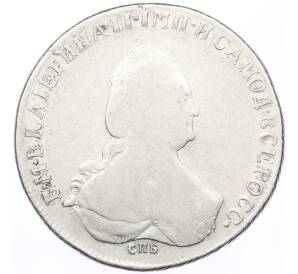 1 рубль 1796 года СПБ ТI IС — Фото №1