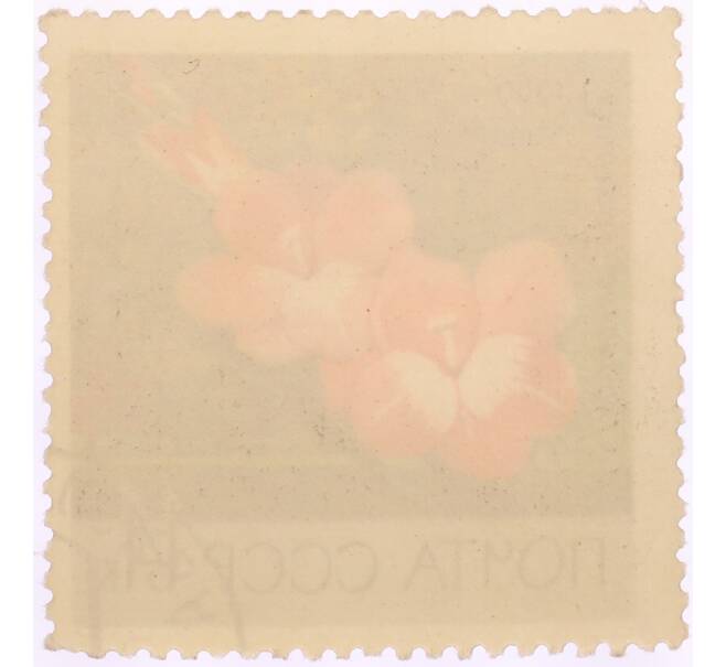 Почтовая марка 14 копеек  1969 года «Московский ботанический сад — Гладиолус (Ural Girl)» (Артикул: K8-0447) — Фото №2