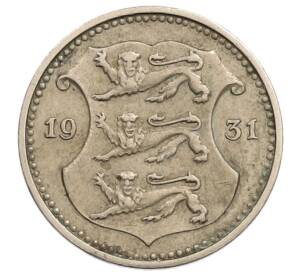 10 сентов 1931 года Эстония — Фото №2