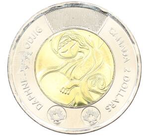 2 доллара 2025 года Канада «Народная певица Дафна Оджиг» — Фото №1