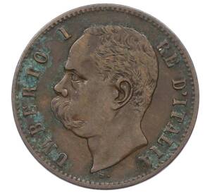 2 чентезимо 1897 года Италия — Фото №2