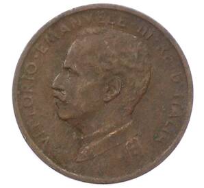 1 чентезимо 1910 года Италия