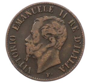 1 чентезимо 1861 года Италия — Фото №2