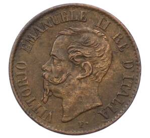 1 чентезимо 1867 года M Италия