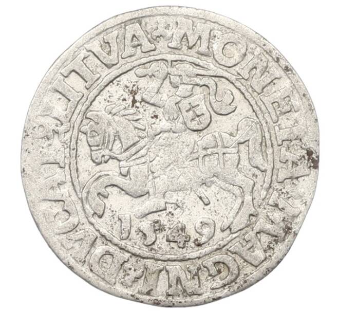 Монета 1/2 гроша 1549 года Литва (Артикул: K7-0003) — Фото №1