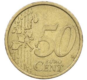 50 евроцентов 2002 года Италия — Фото №2