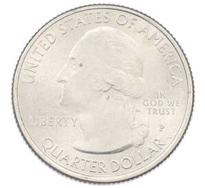 1/4 доллара (25 центов) 2013 года P США «Национальные парки — №19 Форт Мак-Генри» — Фото №2