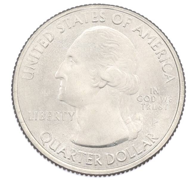 Монета 1/4 доллара (25 центов) 2015 года P США «Национальные парки — №29 Национальное убежище дикой природы Бомбай-Хук» (Артикул: T11-30885) — Фото №2