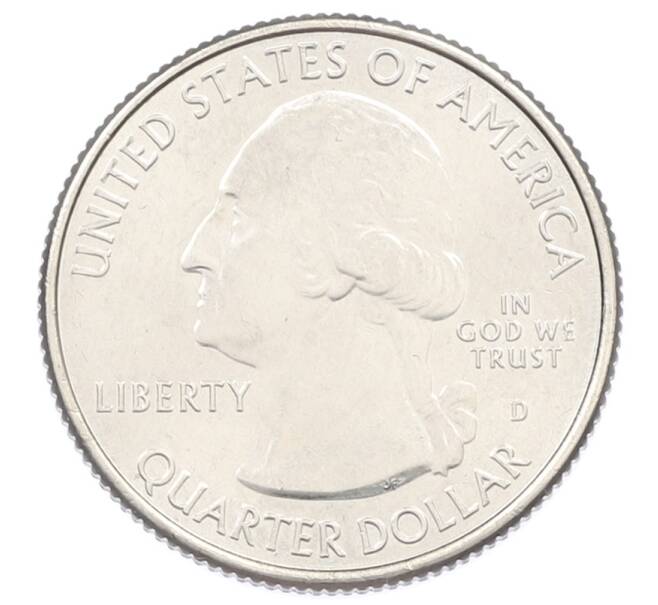 Монета 1/4 доллара (25 центов) 2015 года D США «Национальные парки — №30 Национальный исторический парк Саратога» (Артикул: T11-30886) — Фото №2