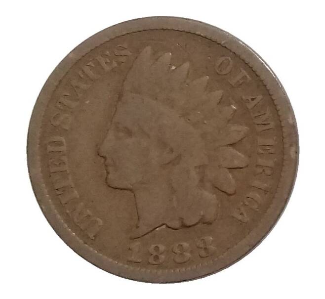 1 цент 1888 года США (Артикул M2-33635)