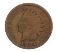 1 цент 1901 года США (Артикул M2-33646)