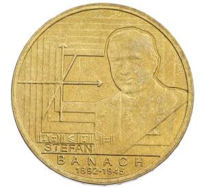 2 злотых 2012 года Польша «120 лет со дня рождения Стефана Банаха» — Фото №1