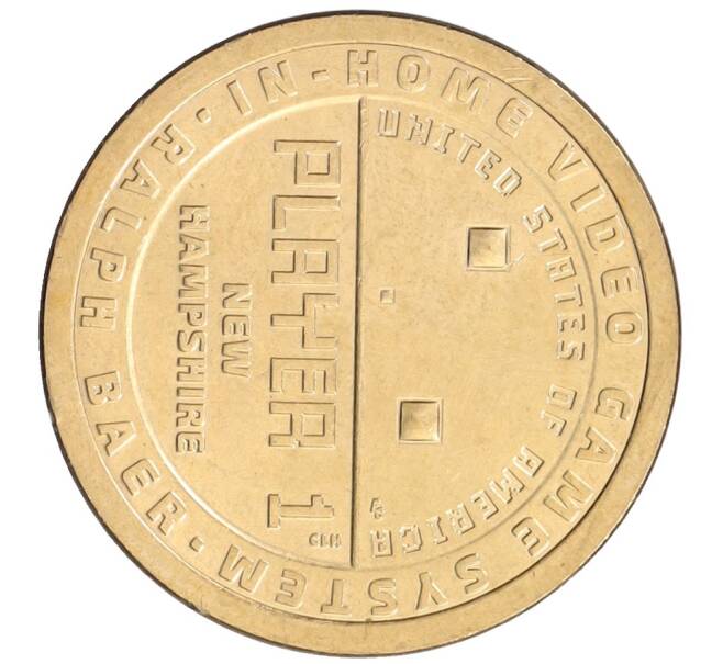 Монета 1 доллар 2021 года (D) США «Американские инновации — Отец видеоигр Ральф Баер» (Артикул: T11-31050) — Фото №1