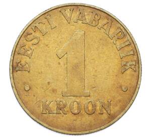 1 крона 1998 года Эстония — Фото №2