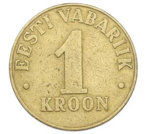 1 крона 1998 года Эстония — Фото №2