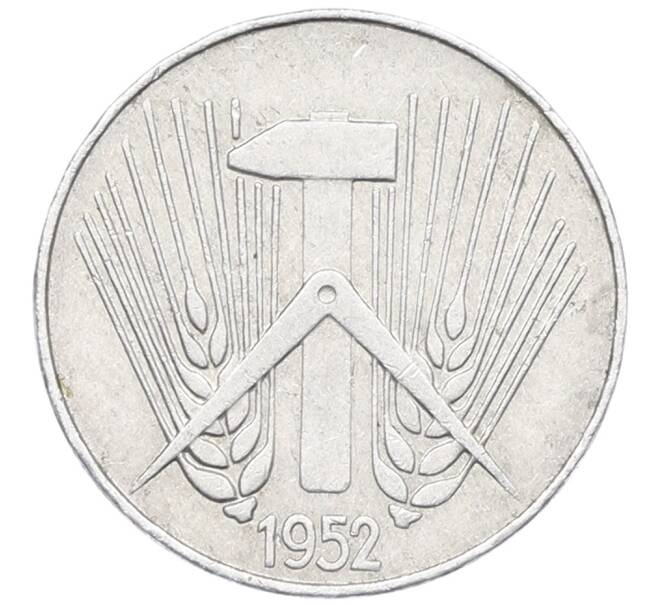 Монета 5 пфеннигов 1952 года Е Восточная Германия (ГДР) (Артикул: K12-73792) — Фото №1