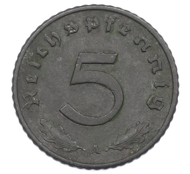 Монета 5 рейхспфеннигов 1941 года А Германия (Артикул: K12-73795) — Фото №2