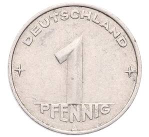 1 пфенниг 1952 года A Восточная Германия (ГДР) — Фото №1